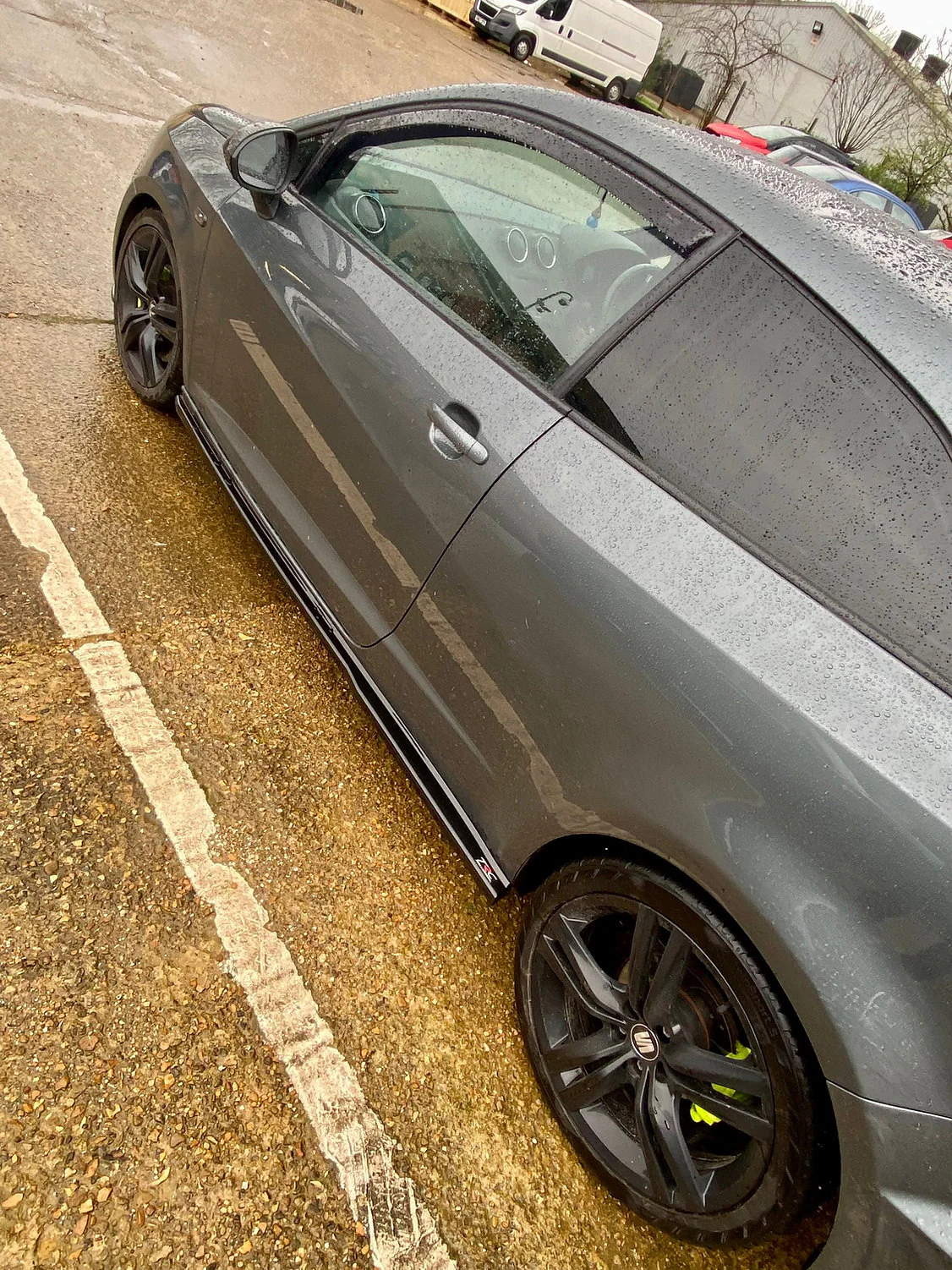 Seat Ibiza MK5 FR Facelift 6J - Side Skirt Splitters - Image 6