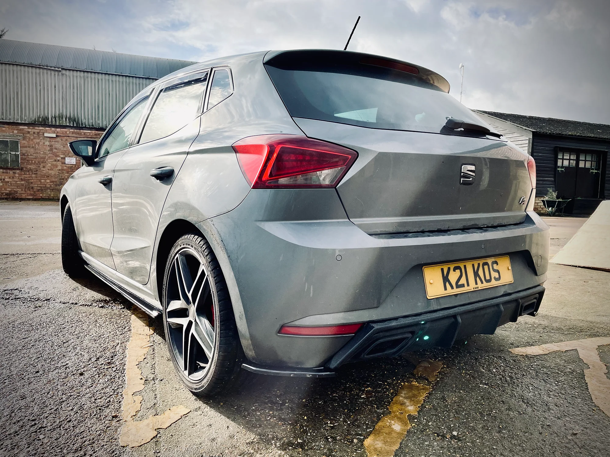 Seat Ibiza MK6 FR 6F - Rear Spats - Image 3