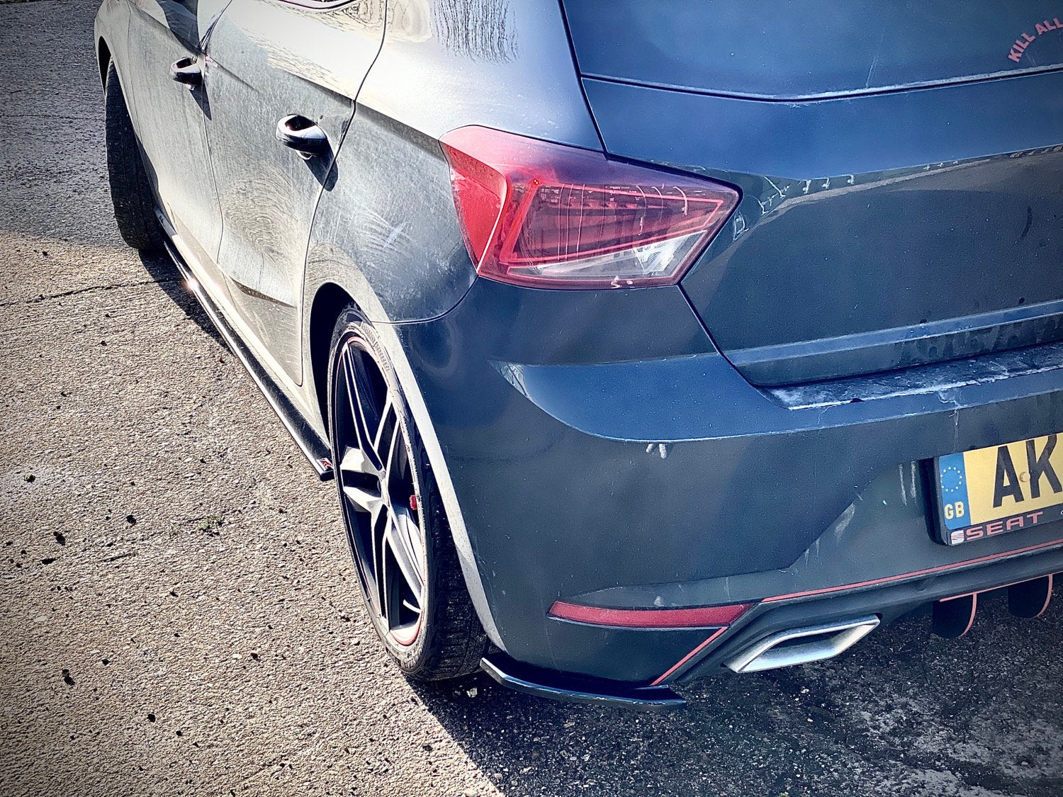 Seat Ibiza MK6 FR 6F - Rear Spats - Image 4