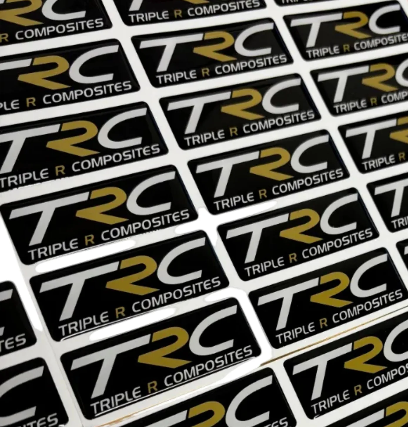 TRC Gel Badge - Gold Edition