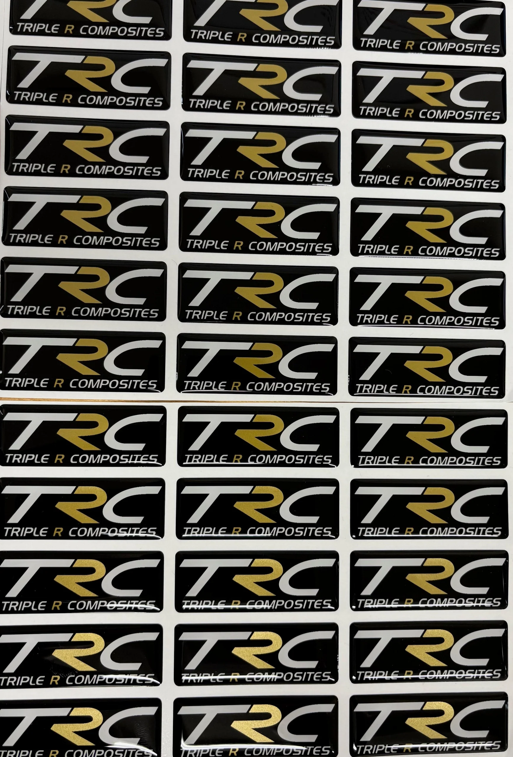 TRC Gel Badge - Gold Edition - Image 2