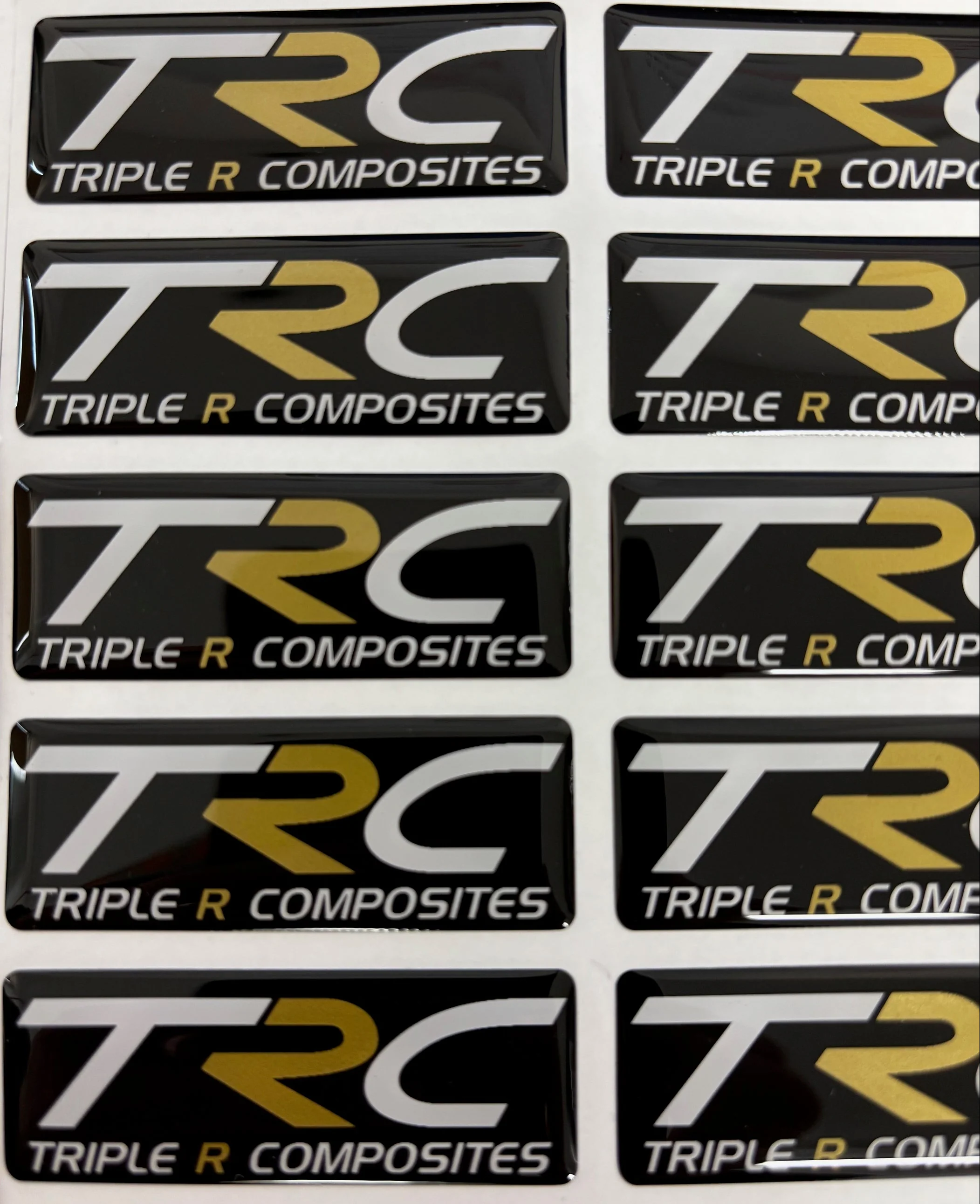 TRC Gel Badge - Gold Edition - Image 3