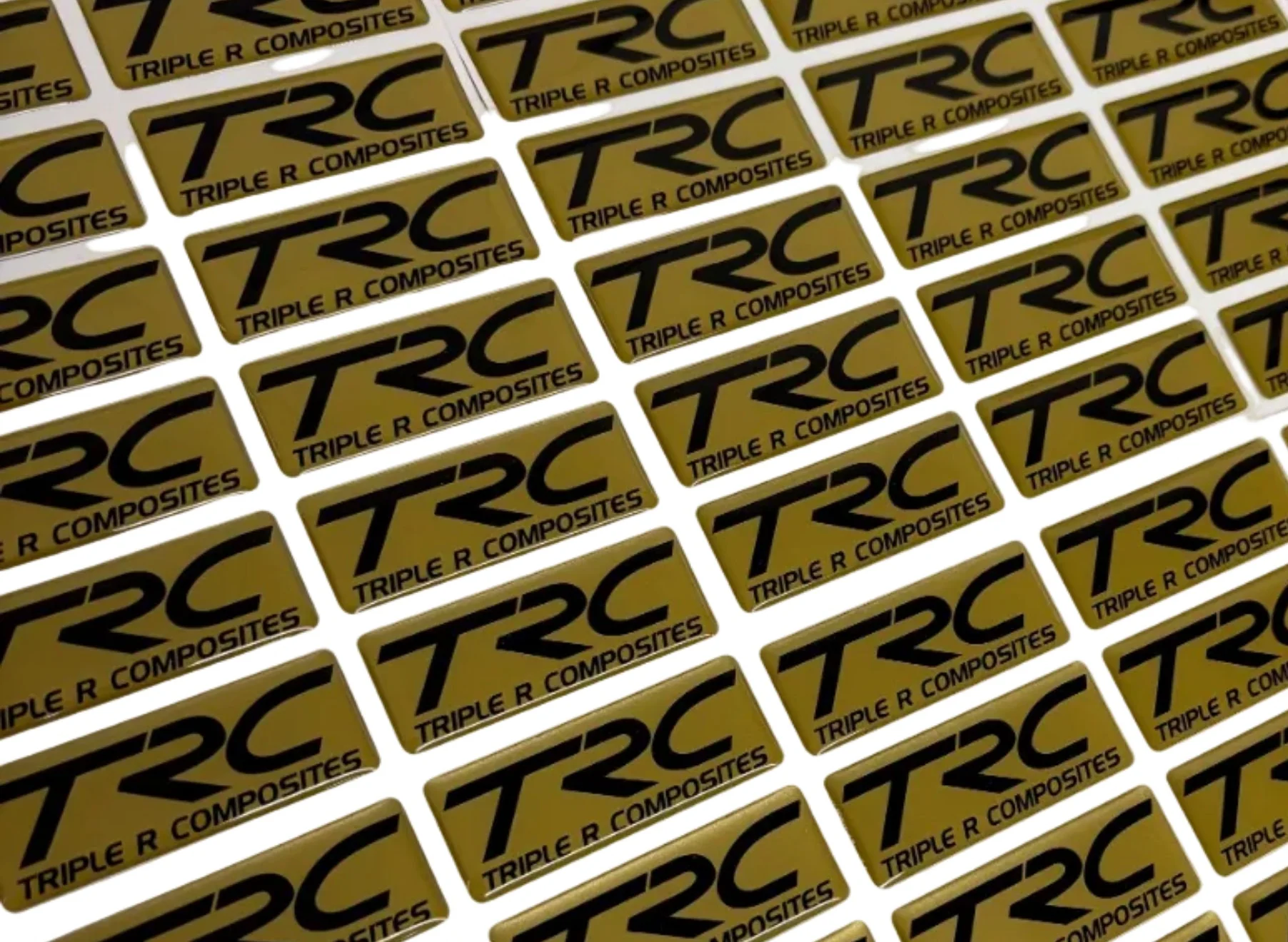 TRC Gel Badge - Gold Edition - Image 4