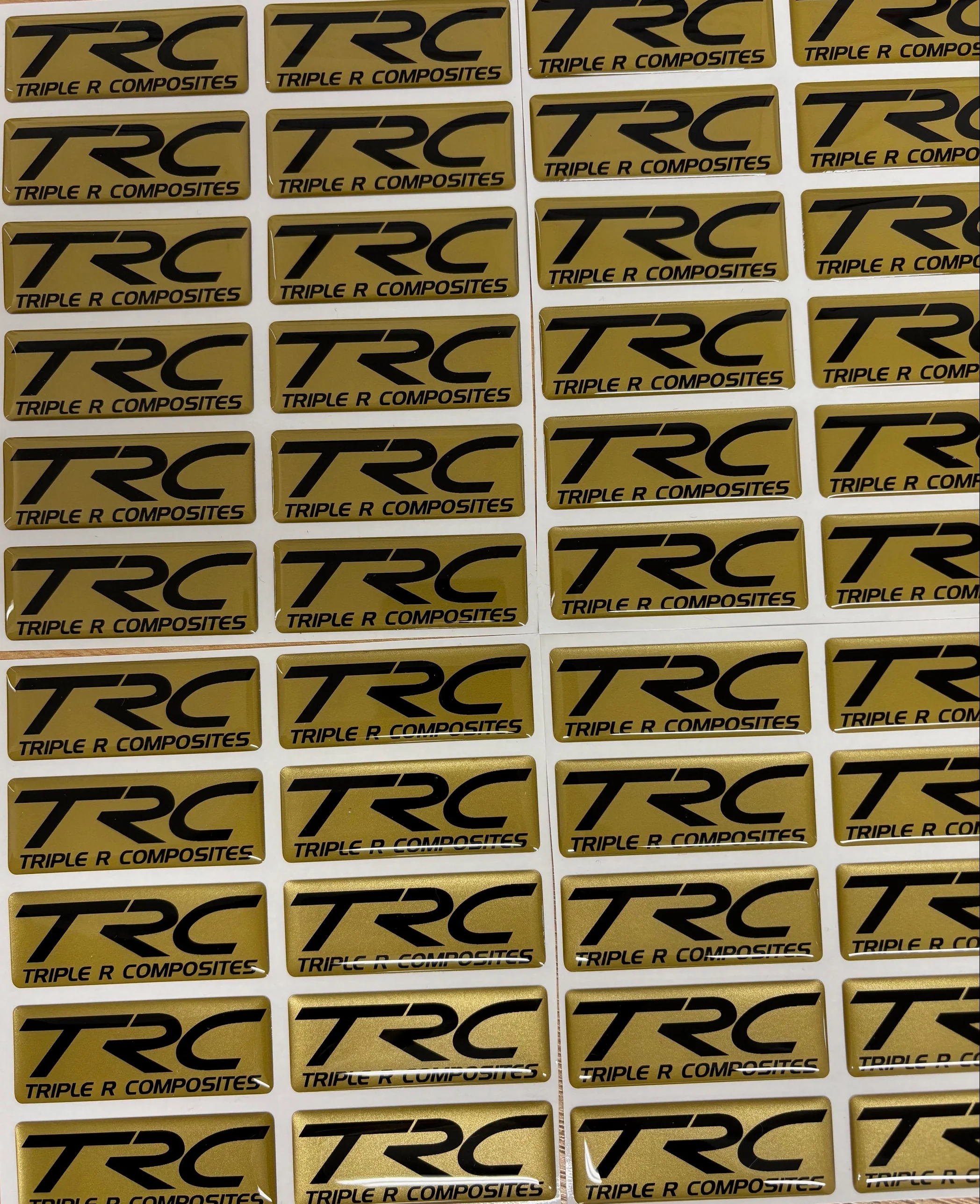 TRC Gel Badge - Gold Edition - Image 5