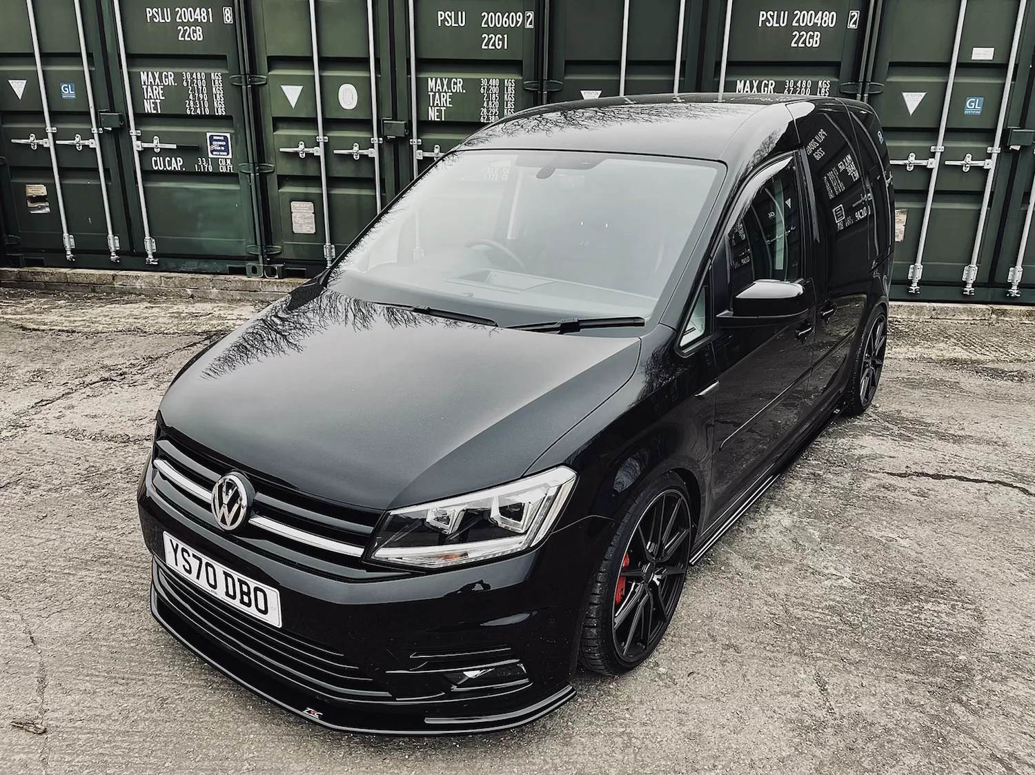 Volkswagen Caddy MK4 2KN Maxi - Front Splitter - Image 2