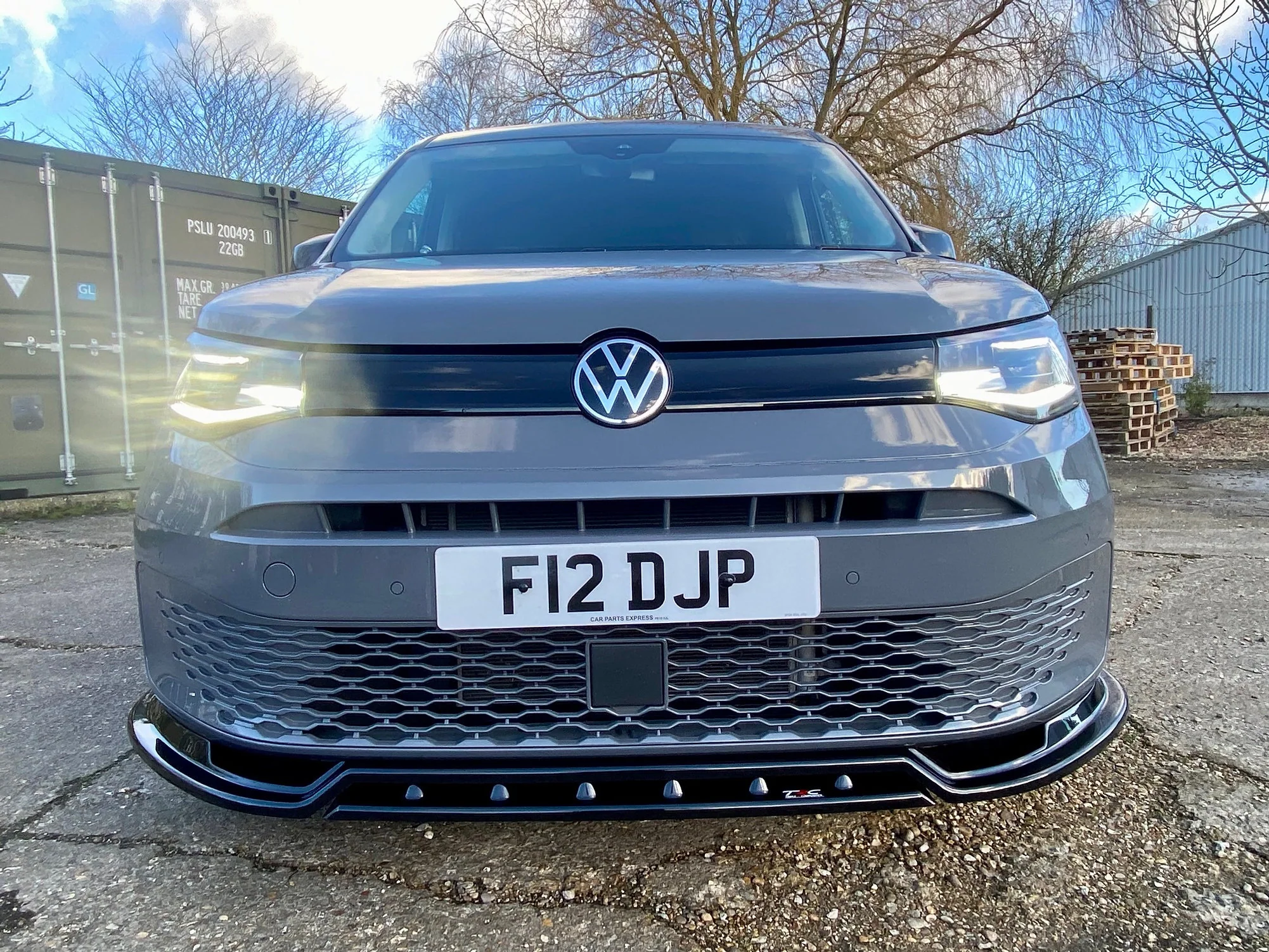 Volkswagen Caddy MK5 - V1 Front Splitter - Image 6