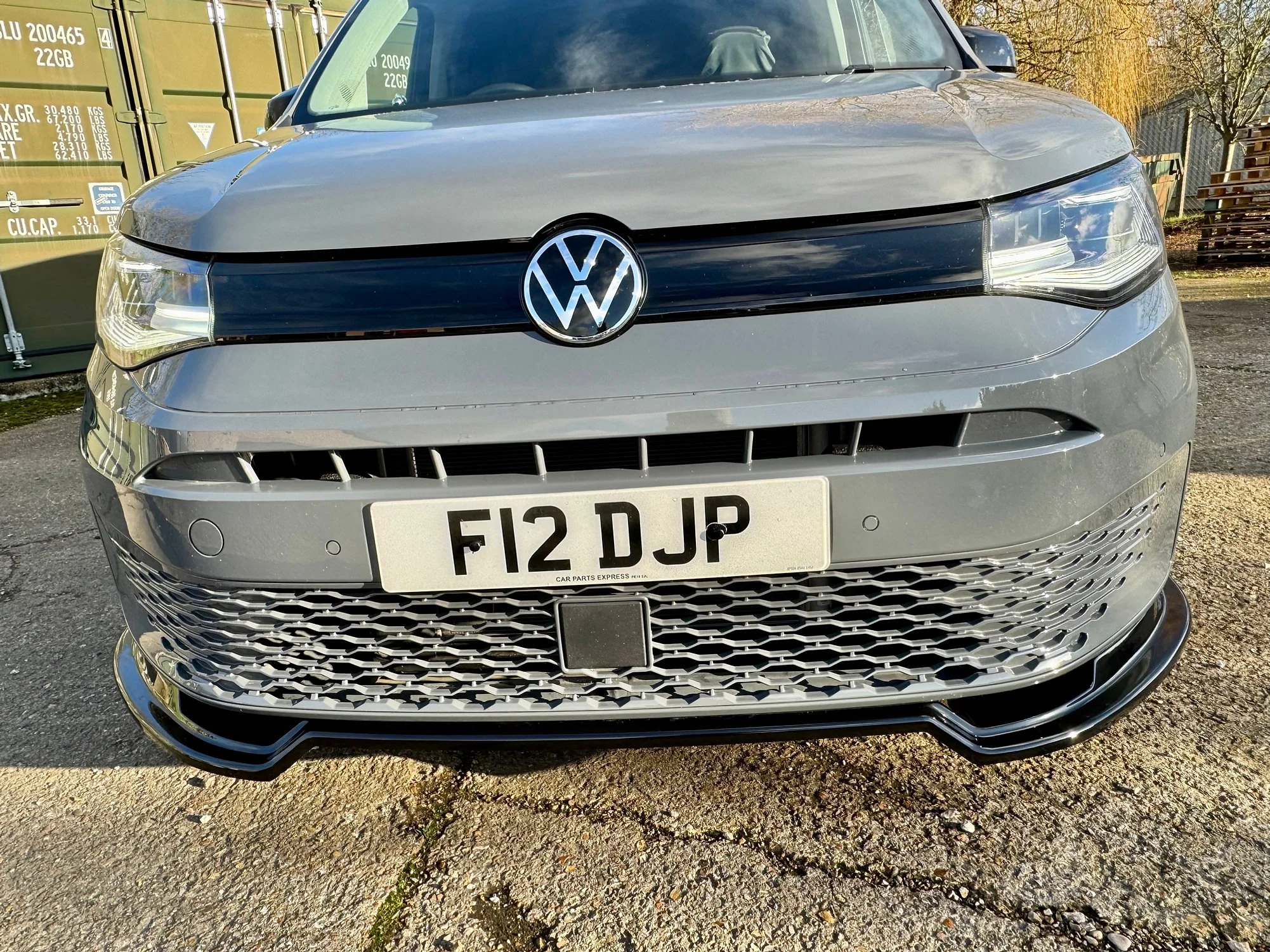 Volkswagen Caddy MK5 - V2 Front Splitter - Image 4