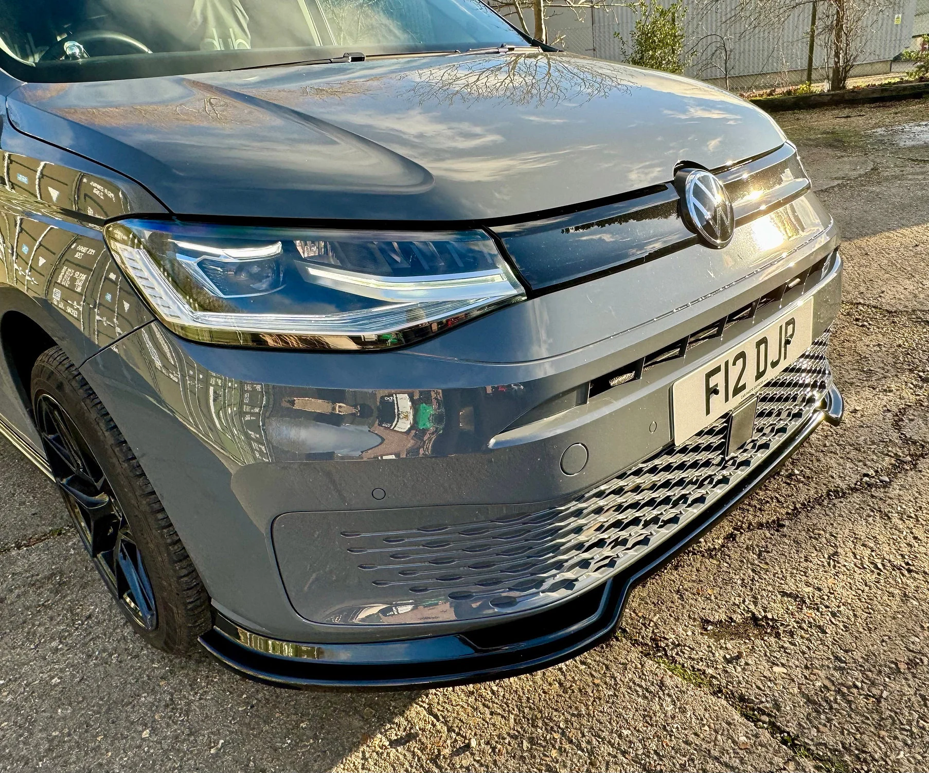 Volkswagen Caddy MK5 - V2 Front Splitter - Image 5
