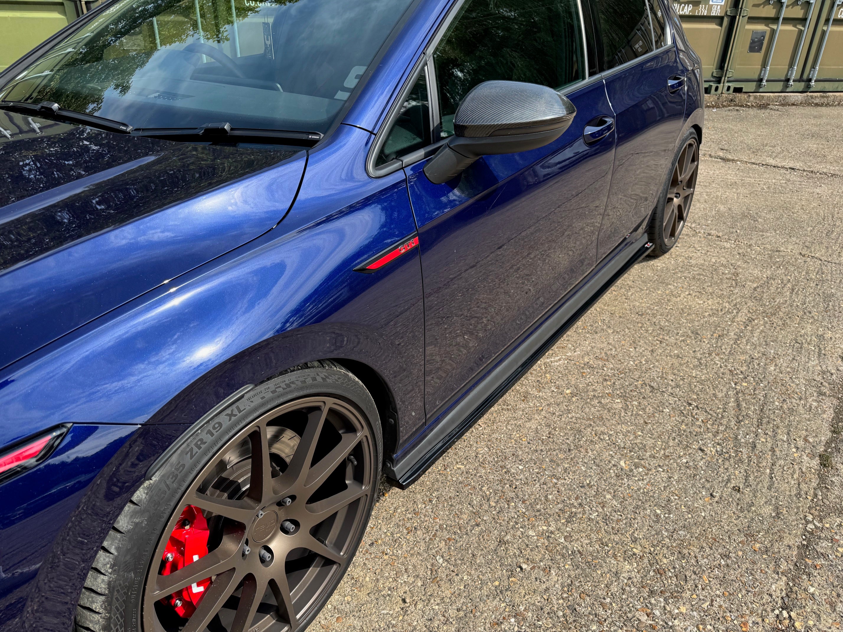 Volkswagen Golf MK8 Gti - Side Skirt Splitters - Image 4
