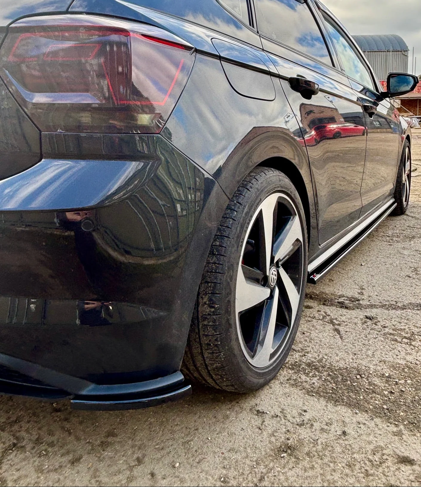 Volkswagen Polo MK6 GTI - Rear Spats - Image 5