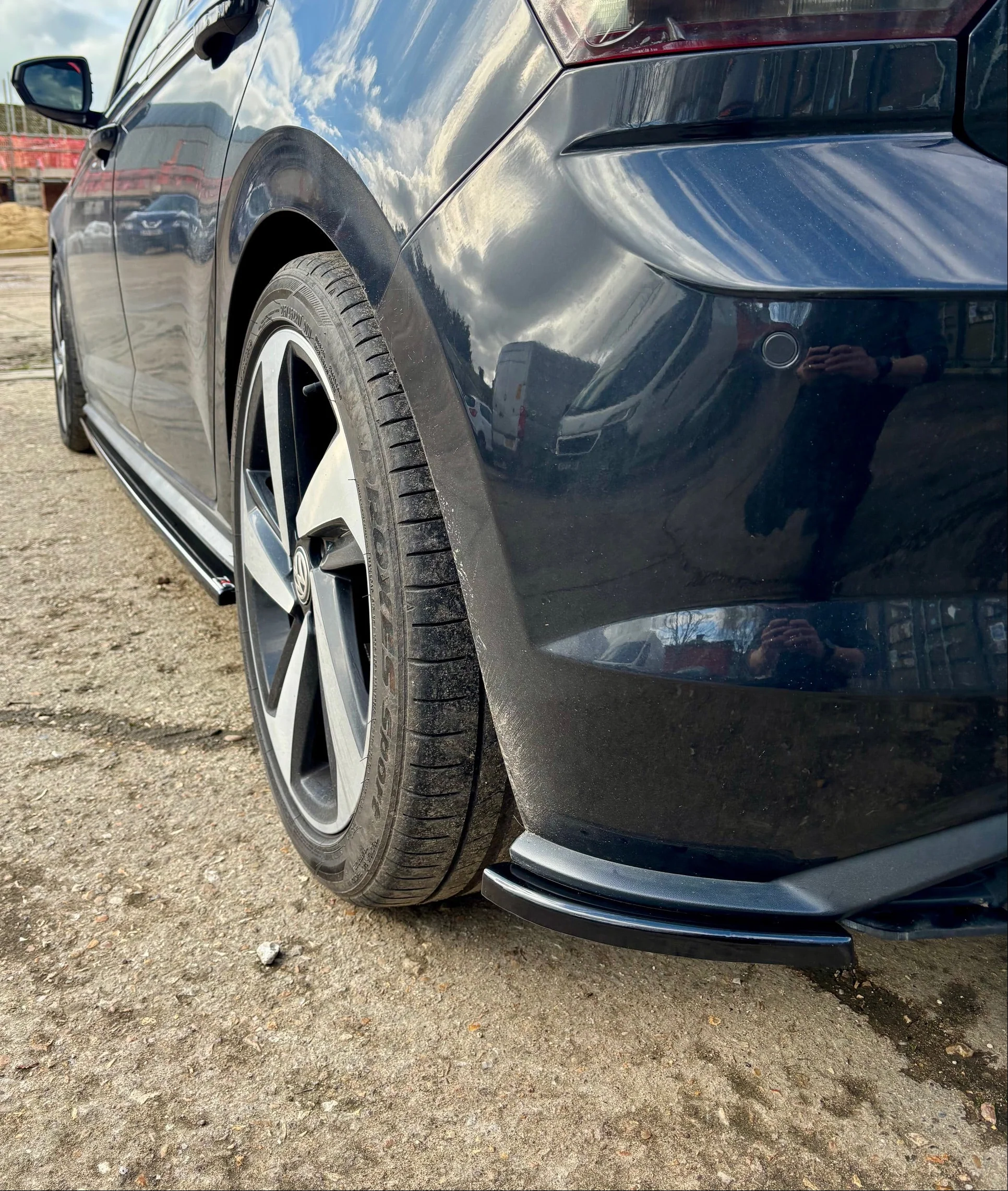 Volkswagen Polo MK6 GTI - Side Skirt Splitters - Image 4
