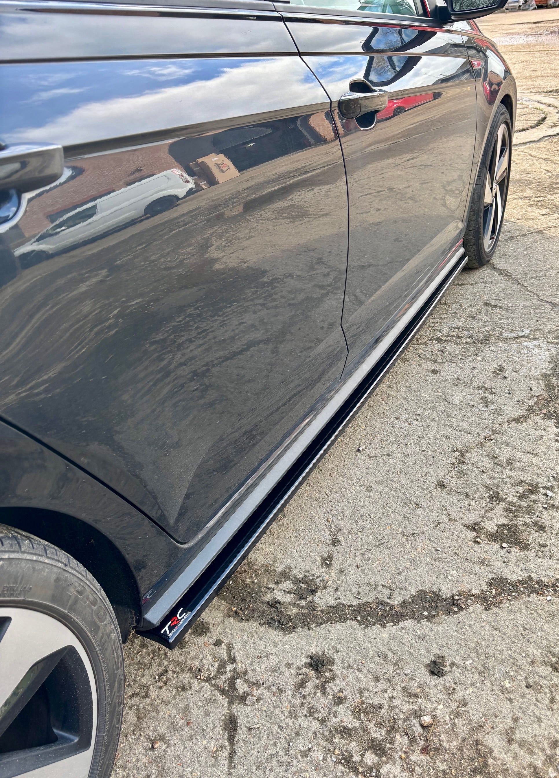 Volkswagen Polo MK6 GTI - Side Skirt Splitters - Image 7