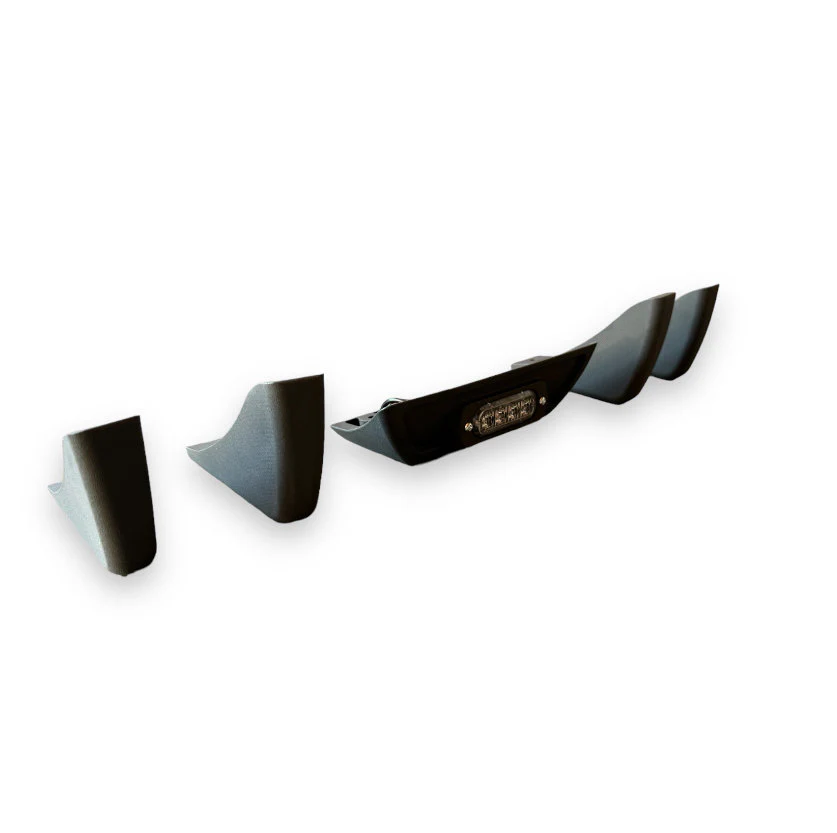 Volkswagen Scirocco MK3 R-Line Facelift - 4 Diffuser Fins & Rain Light - Image 2