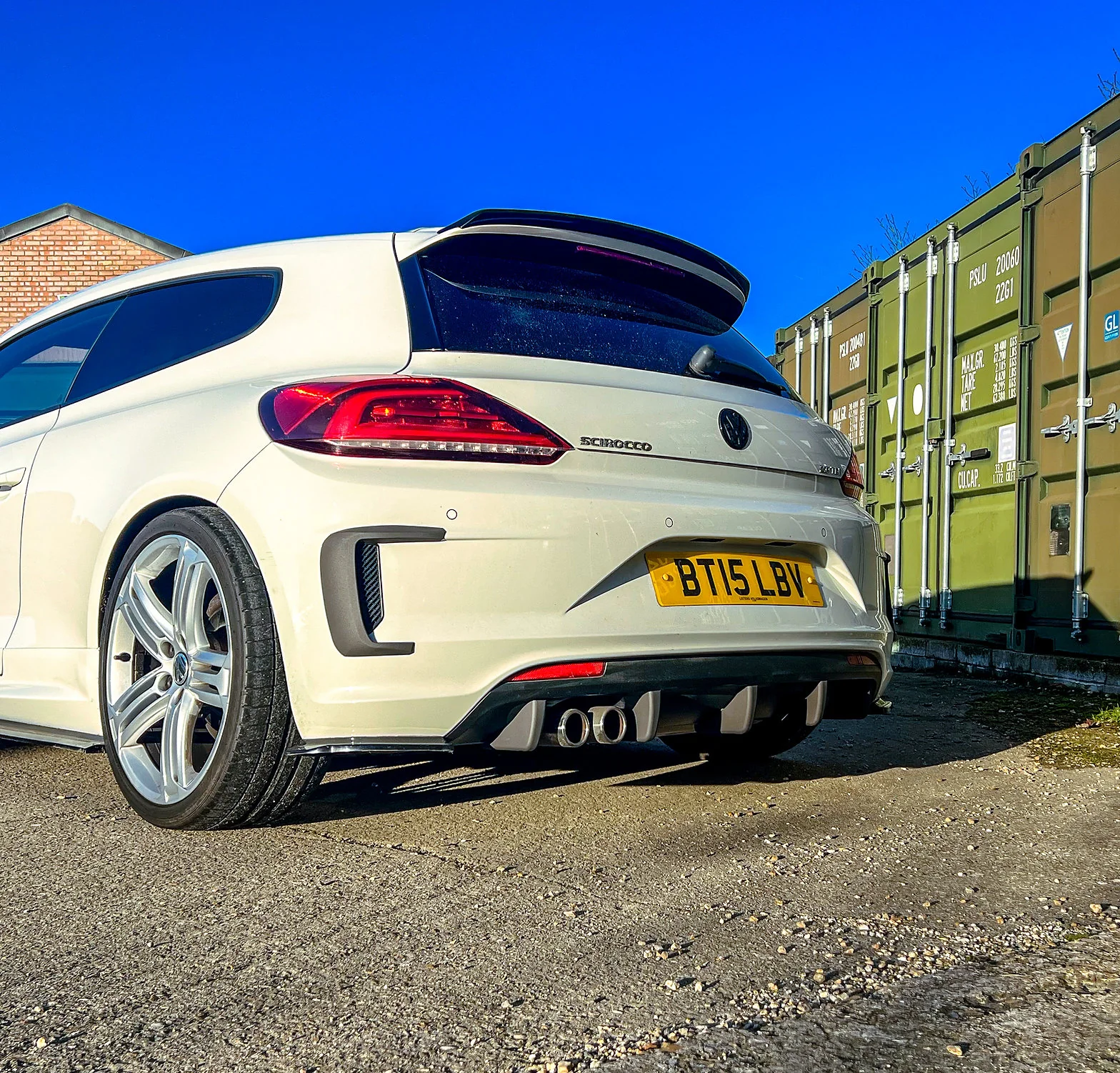 Volkswagen Scirocco MK3 R-Line Facelift - 5 Diffuser Fins - Image 3