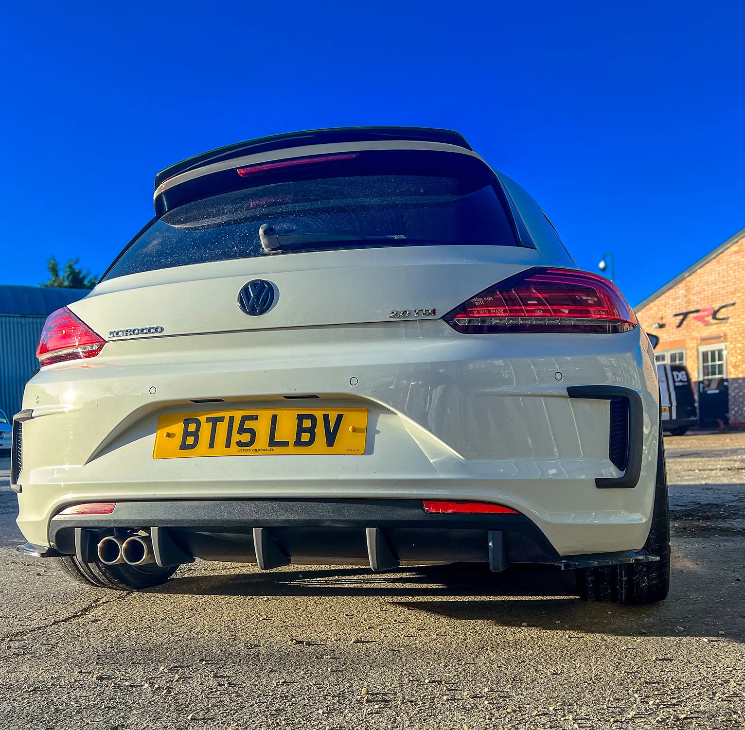 Volkswagen Scirocco MK3 R-Line Facelift - 5 Diffuser Fins - Image 4
