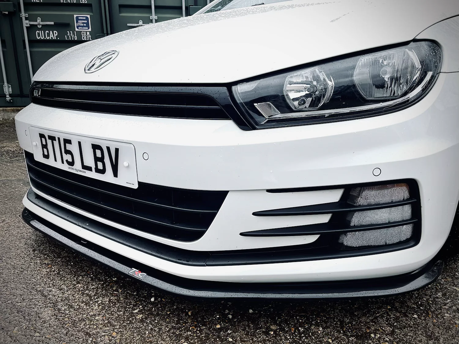 Volkswagen Scirocco MK3 R-Line Facelift - Front Splitter - Image 4