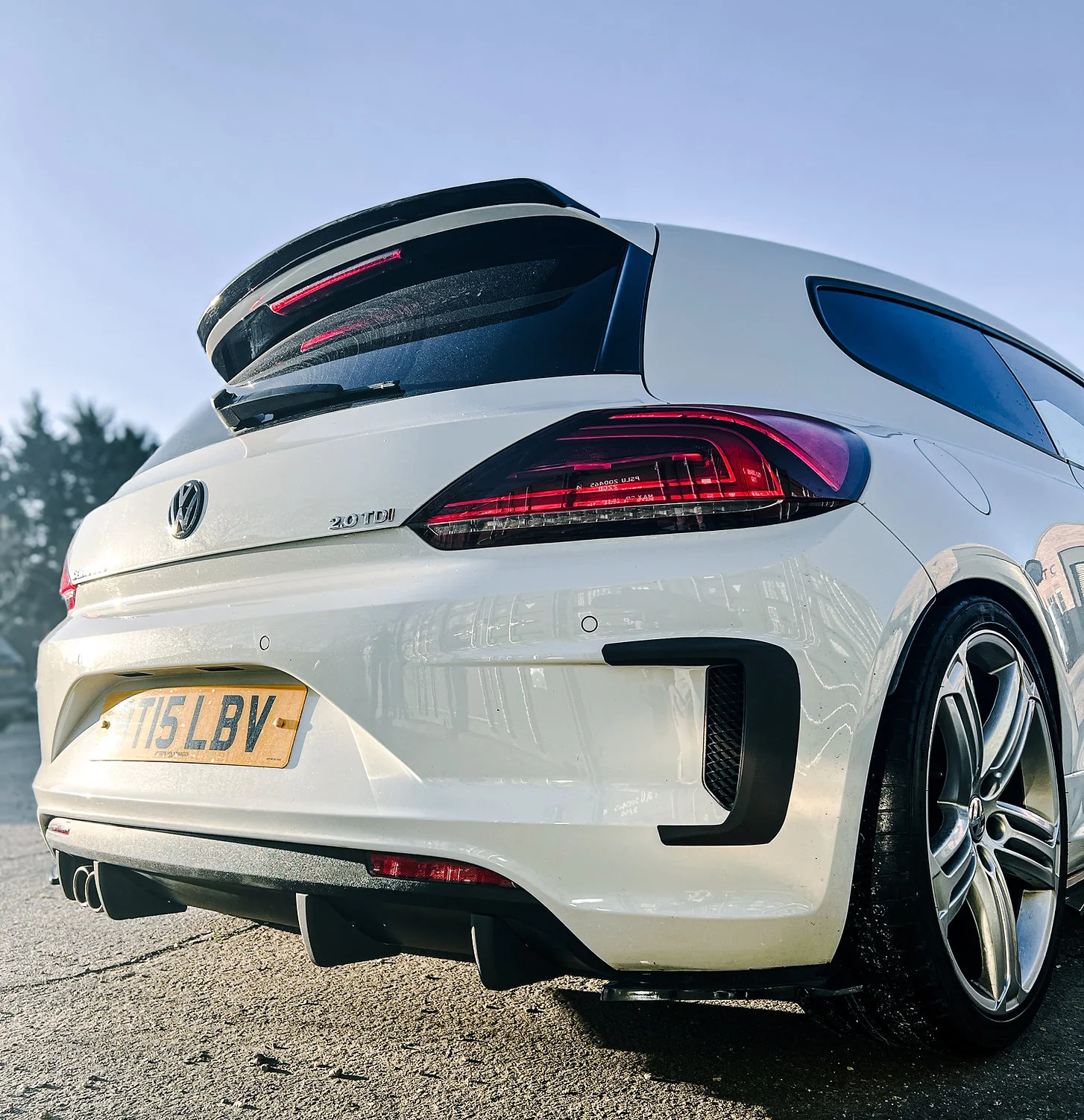 Volkswagen Scirocco MK3 R-Line Facelift - 4 Diffuser Fins - Image 3