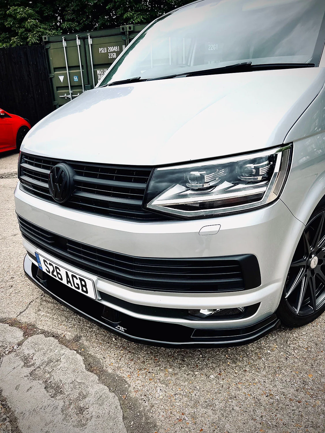 Volkswagen Transporter T6 Non-Sportline Long Wheelbase - Front Splitter - Image 3